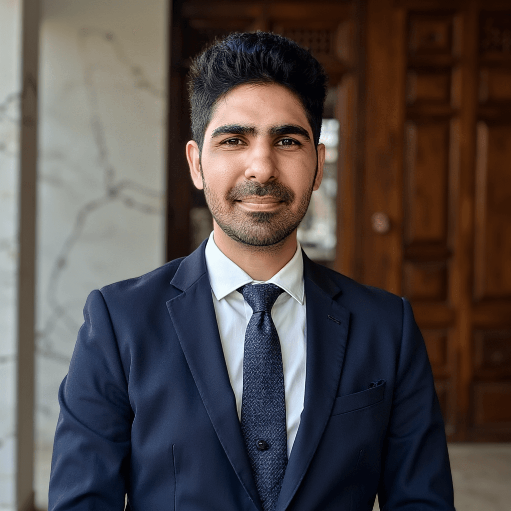 Proshoot AI headshot result showing business attire and professional look